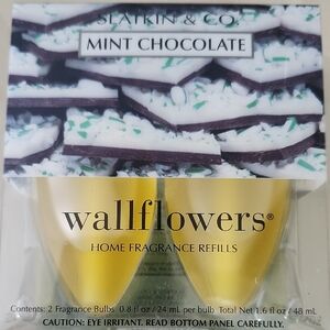 Slatkin & Co Mint Chocolate Wallflowers Refills 2 Pack